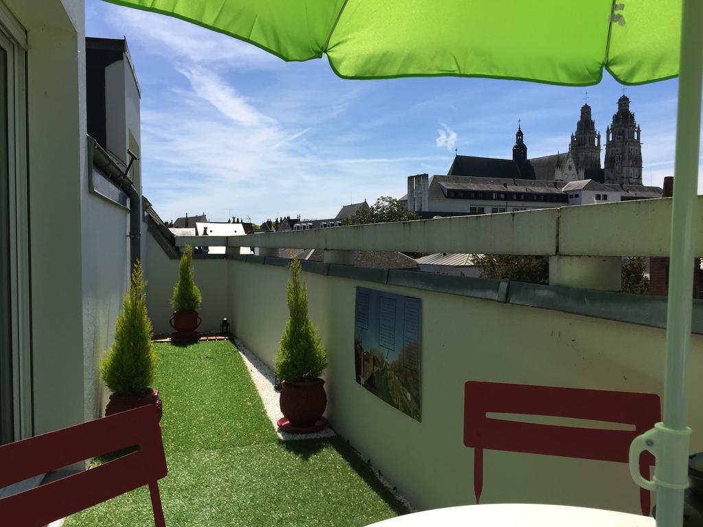Loire Terrasse Apartment Tours Bagian luar foto